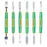 Opening Pry Tools w/Ergonomic Handle, Double Head, Metal, 6 Pcs redirect to product page